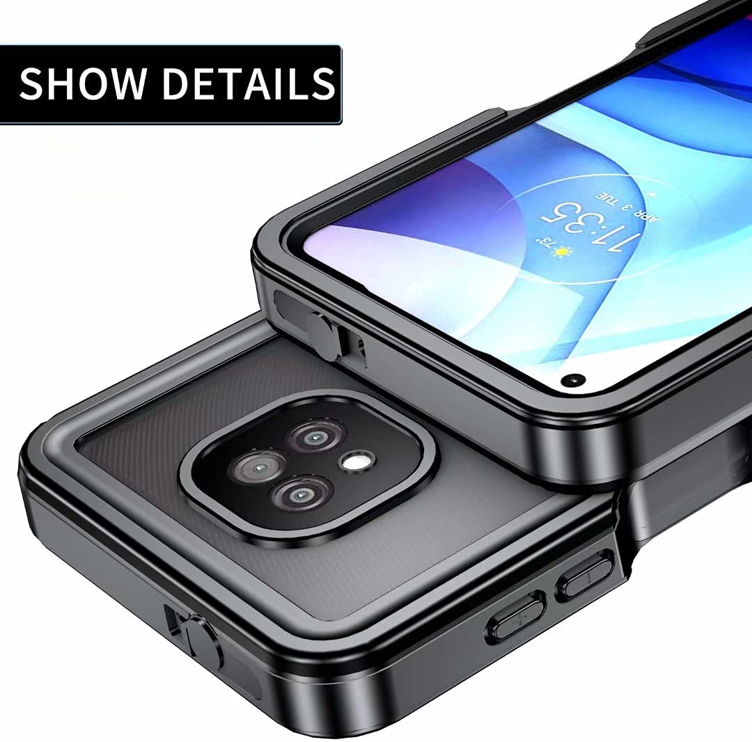 Meritcase Moto G Power 2021 Waterproof Case