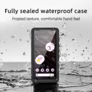 Google Pixel 7A Case, Pixel 7A 5G Case IP68 Waterproof with Built-in Screen Protector, Full Body Sealed Heavy Duty Shockproof Dustproof Snowproof Clear Case for Pixel 7A 6.1