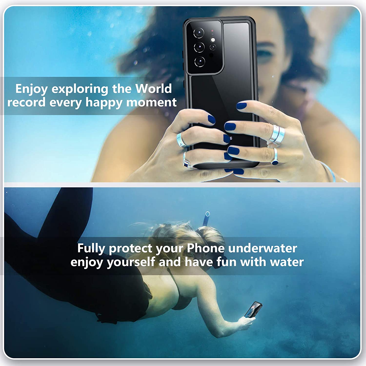 meritcaseGalaxy S21 ultra waterproof case