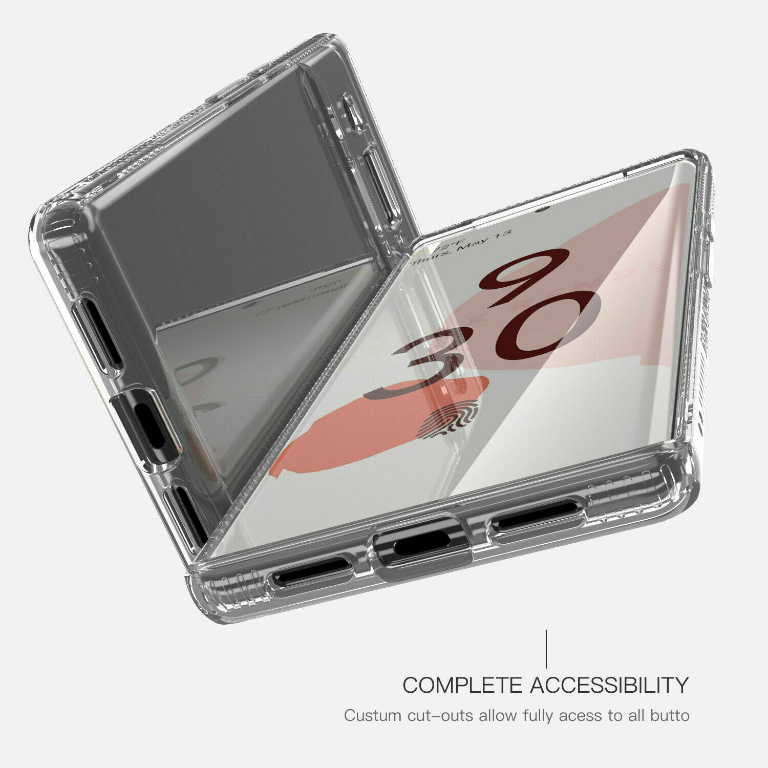 google pixel 6 pro case clear