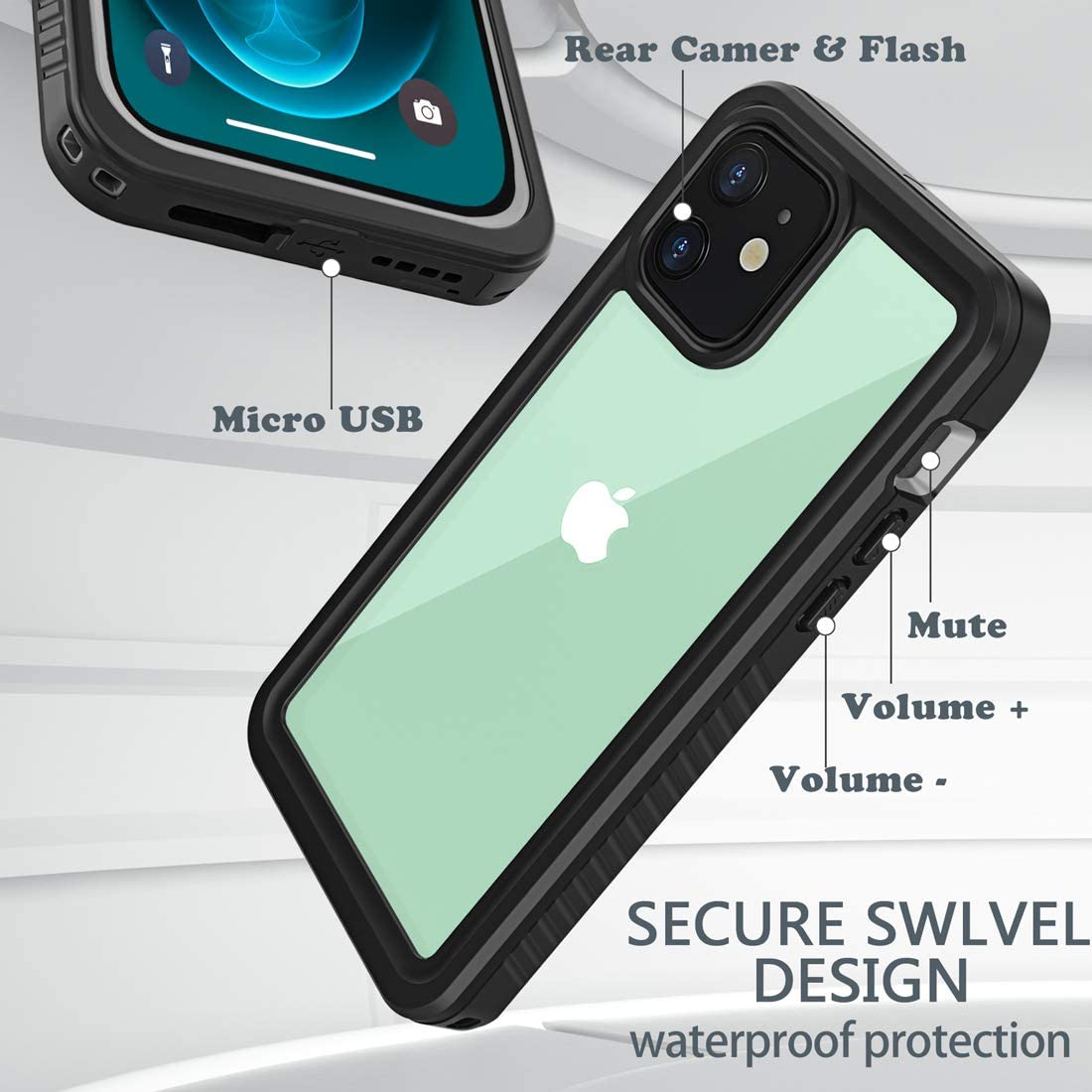 meritcaseiPhone 12 Waterproof Case