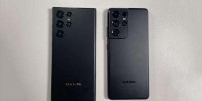 Samsung Galaxy S22 Ultra Model Photo Exposed