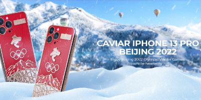 The 2022 Beijing Olympic Winter Games opened today, and Caviar's customized Apple iPhone 13 Pro was unveiled: limited edition worldwide, superb 26000 US dollars