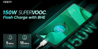 OPPO showcases 240W super flash charging technology: 4500mAh battery is fully charged in 9 minutes, setting a new record
