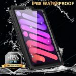 iPad Mini 6 2021 (6th Generation) Waterproof Case Underwater Protective Dustproof Shockproof Case
