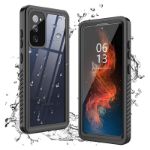  Samsung Galaxy S20 FE 5G Case Waterproof, Built in Screen Protector 360° Full Body Heavy Duty Protective Shockproof IP68 Underwater Case for Samsung Galaxy S20 FE 5G