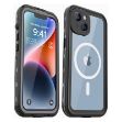 iPhone 14 Waterproof Case, Shockproof Dustproof Phone Case for iPhone 14 with Screen Protector, Full Body Protective Cover for iPhone 14 6.1''