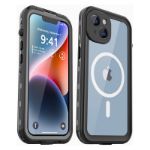 iPhone 14 Waterproof Case, Shockproof Dustproof Phone Case for iPhone 14 with Screen Protector, Full Body Protective Cover for iPhone 14 6.1''