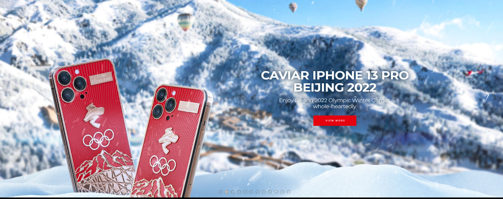 caviar iphone 13 pro max OLYMPIC HERO GOLD